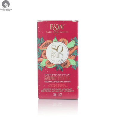 F & W So Fruity Papaya Radiance Boosting Serum 30ml