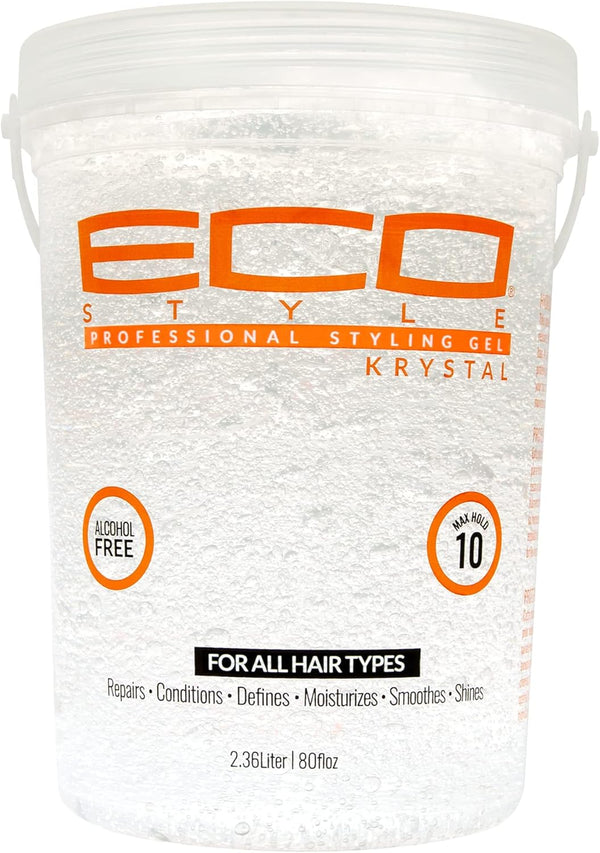 Eco Style Professional Styling Gel Krystal Styling Gel - All Sizes - Afro Hair Boutique