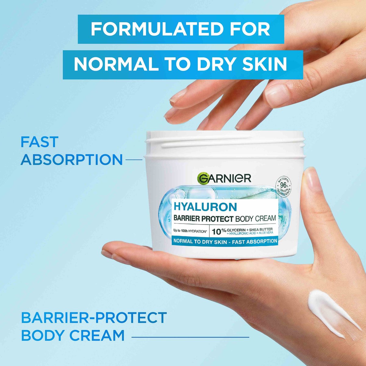 Garnier Hyaluron Barrier Protect Body Cream