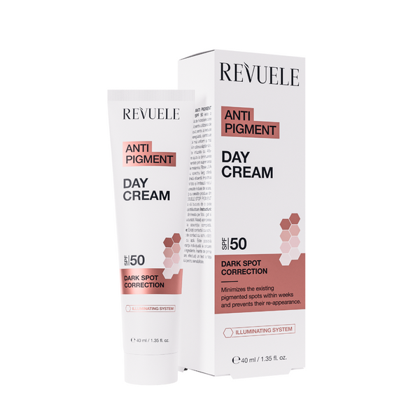 Revuele Anti Pigment Dark Spot Correction Day Cream SPF50 40ml - Afro Hair Boutique