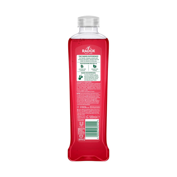 Radox 100% Nature Inspired Fragrances Muscle Therapy Bath Soak 500ml - Afro Hair Boutique