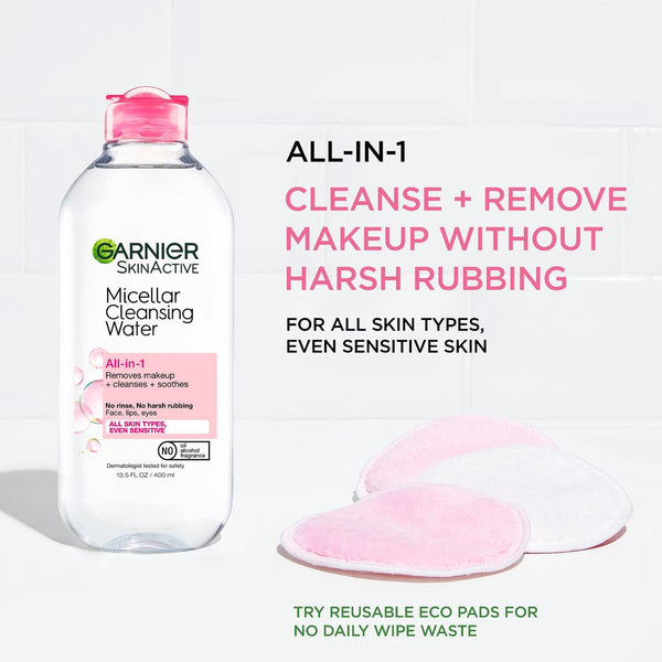 Garnier Skin Active Micellar Cleansing Water For Normal Sensitive Skin 100ml 400ml