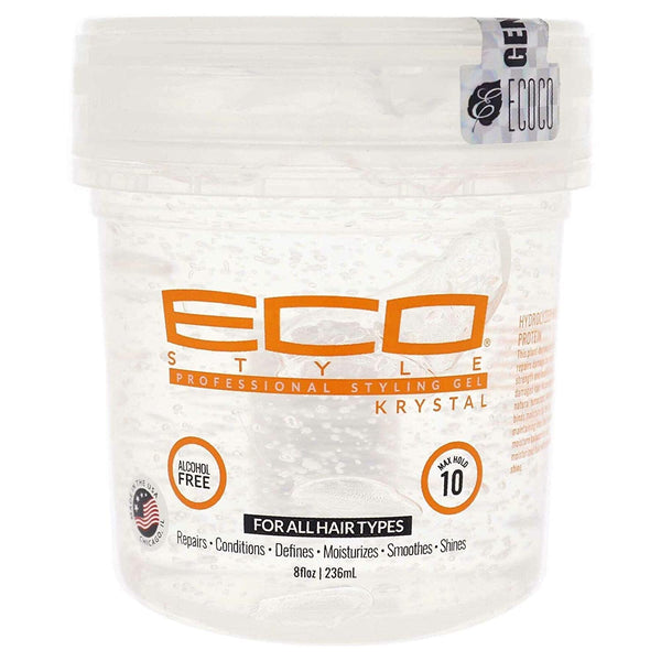 Eco Style Professional Styling Gel Krystal Styling Gel - All Sizes - Afro Hair Boutique
