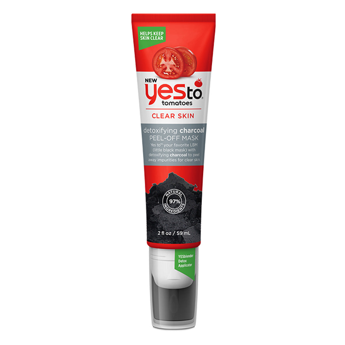 Yes To Tomatoes Detoxifying Charcoal Peel Off Mask 59ml