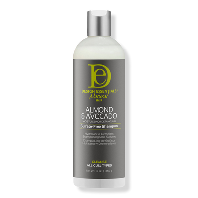 Natural Almond And Avocado Moisturizing And Detangling Sulfate Free Shampoo 365g