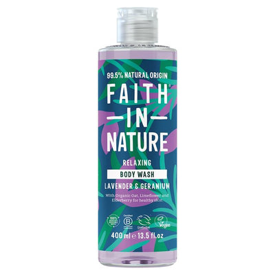 Faith In Nature Lavender And Geranium Relaxing Body Wash 400ml