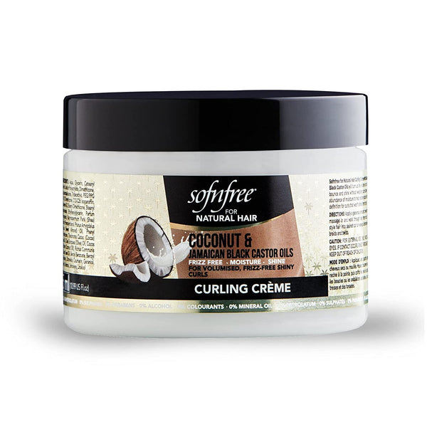 Sof N Free Coconut And Jamaican Black Castor Curling Creme 325ml - Afro Hair Boutique