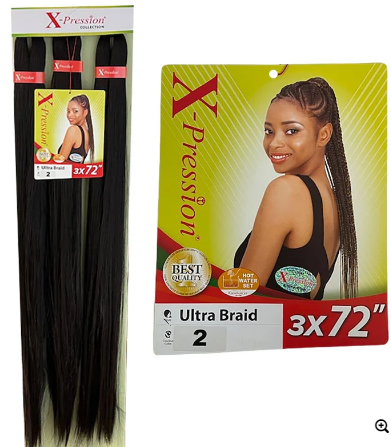 X Pression  3X Synthetic Pre Stretched Ultra Braid