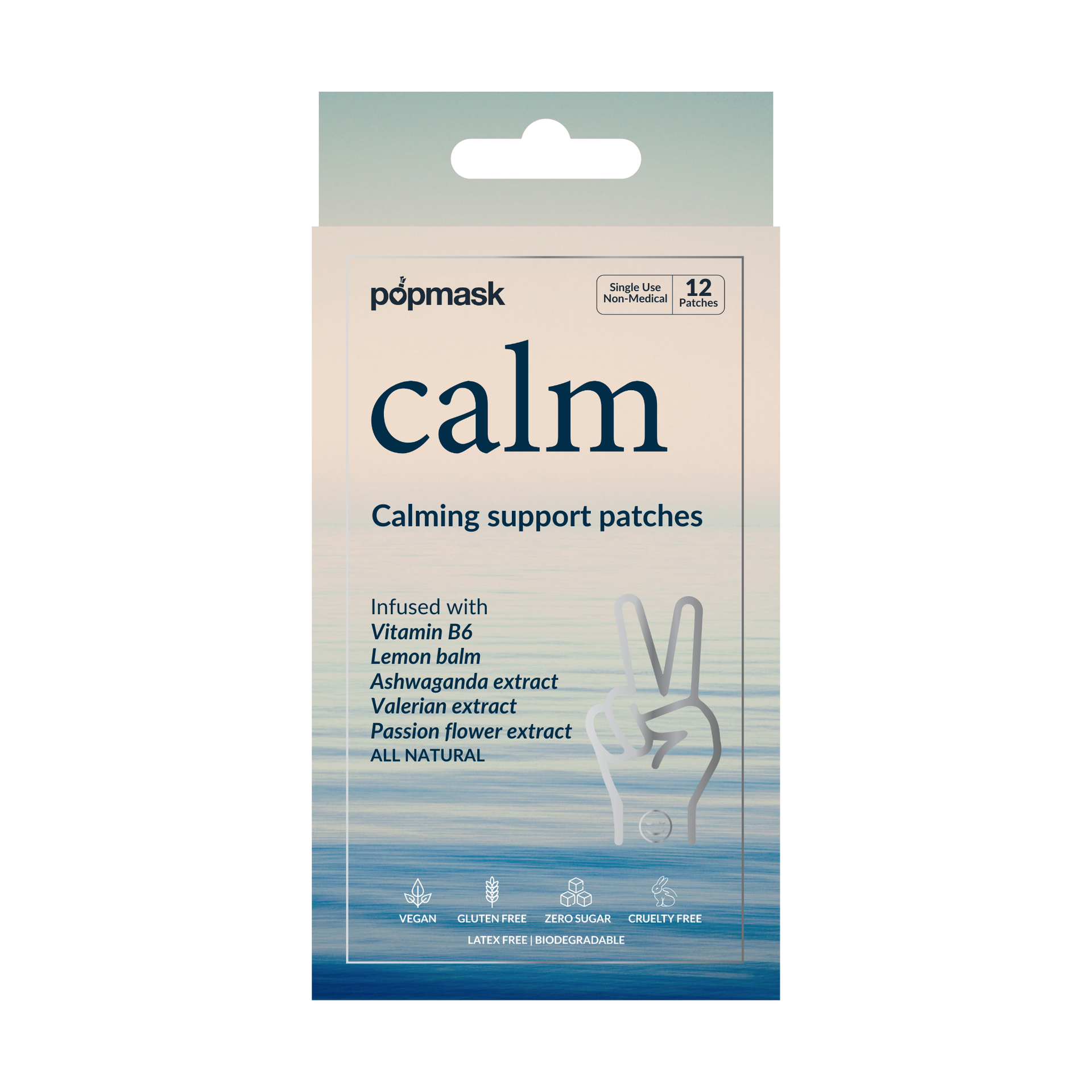 Pop Mask Calm Calming Support Patches
