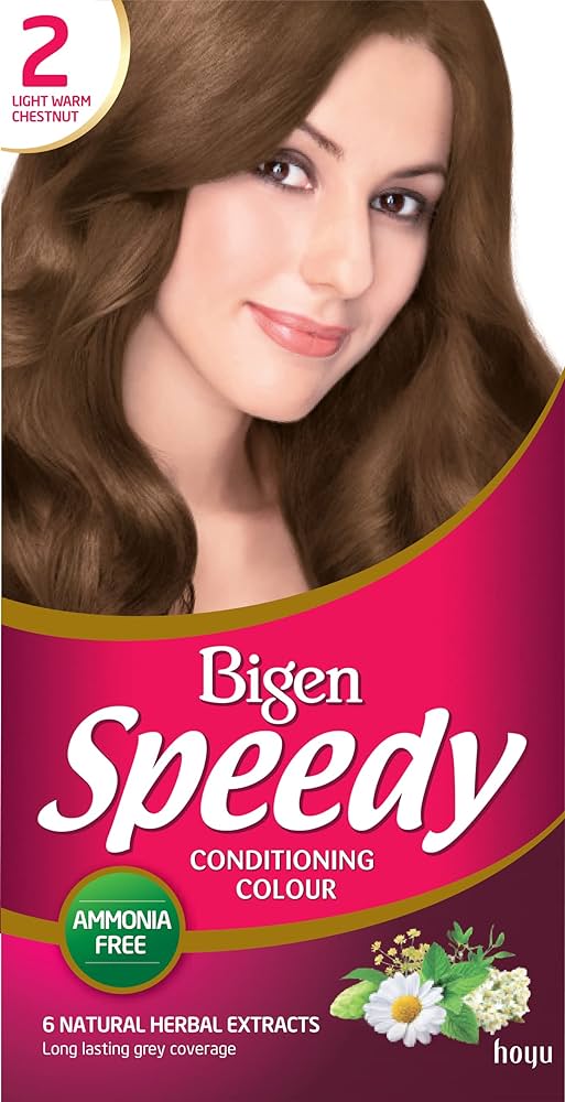 Bigen Women's Speedy Conditioning Hair Color NoAmmonia Natural Extract Full Range - Afro Hair Boutique