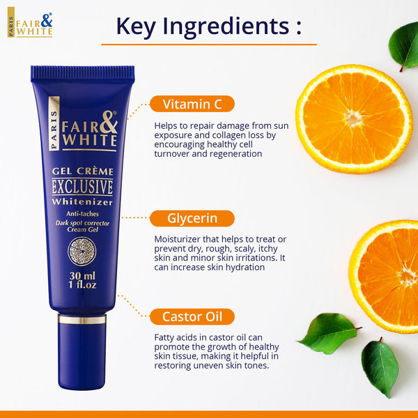 Fair And White Exclusive Vitamin C Gel Creme 30ml
