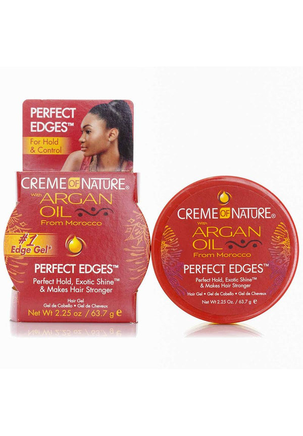 Creme Of Nature Argan Oil Perfect Edges Hair Gel 63g - Afro Hair Boutique
