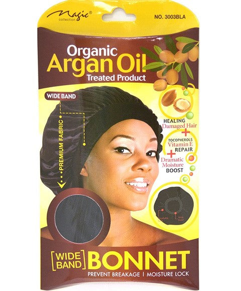 Bee Sales Magic Collection Organic Argan Oil Bonnet 3003BLA