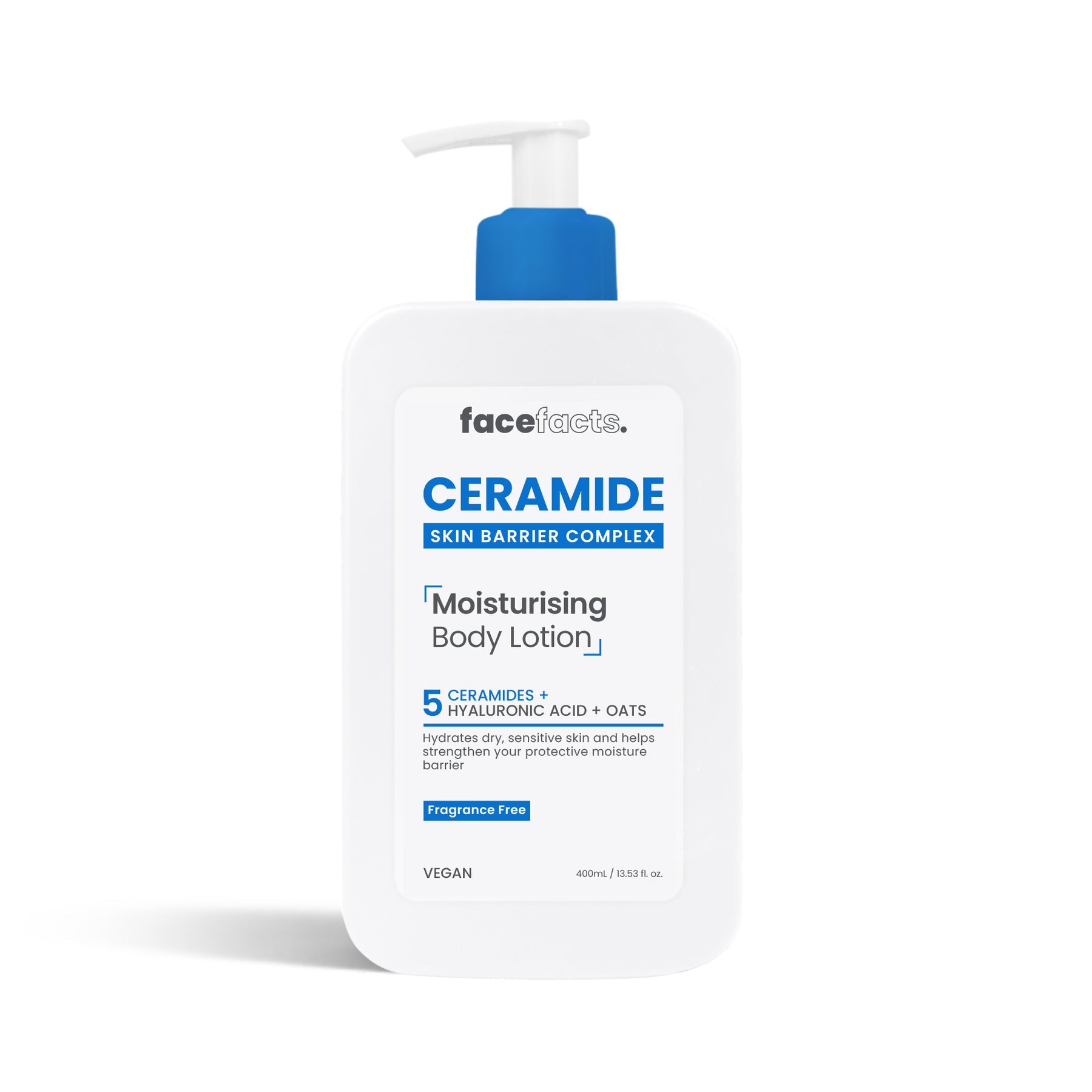 Face Facts 5 Ceramide Moisturising Body Lotion 400ml