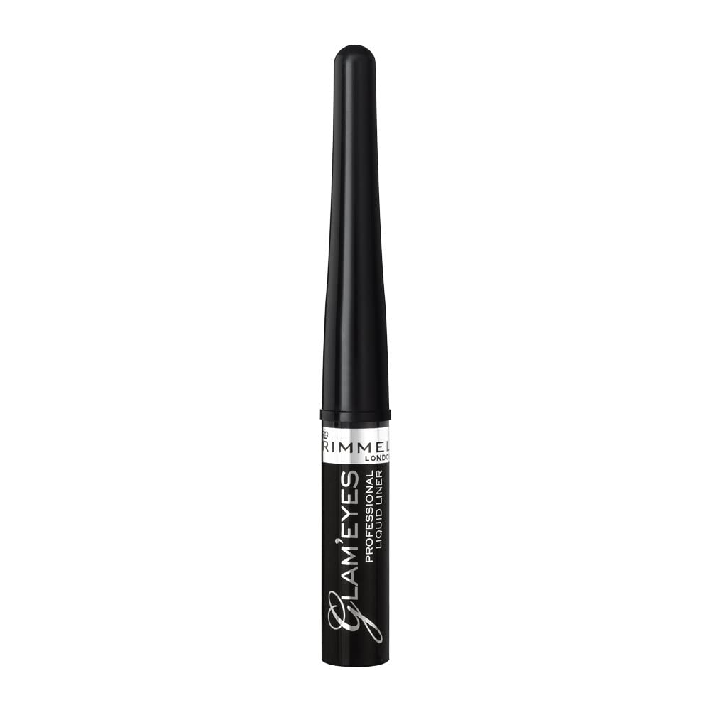 Rimmel Glameyes Professional Liquid Eyeliner 001 Black Glamour