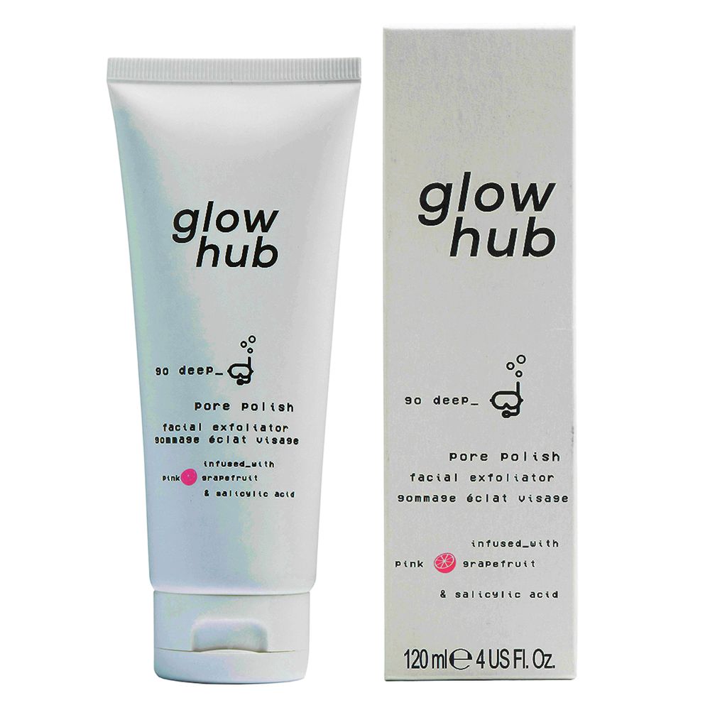 Glow Hub Pore Polish Facial Exfoliator 120ml