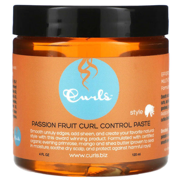 Curls Passion Fruit Curl Control Paste 120ml - Afro Hair Boutique