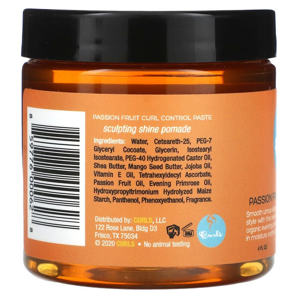Curls Passion Fruit Curl Control Paste 120ml - Afro Hair Boutique