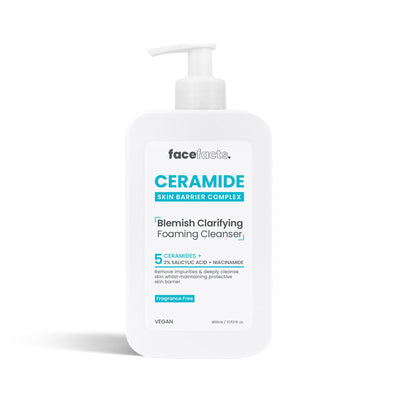 Face Facts 5 Ceramide Blemish Clarifying Foaming Cleanser 400ml