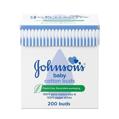 Johnson And Johnson Baby Cotton Buds 200buds