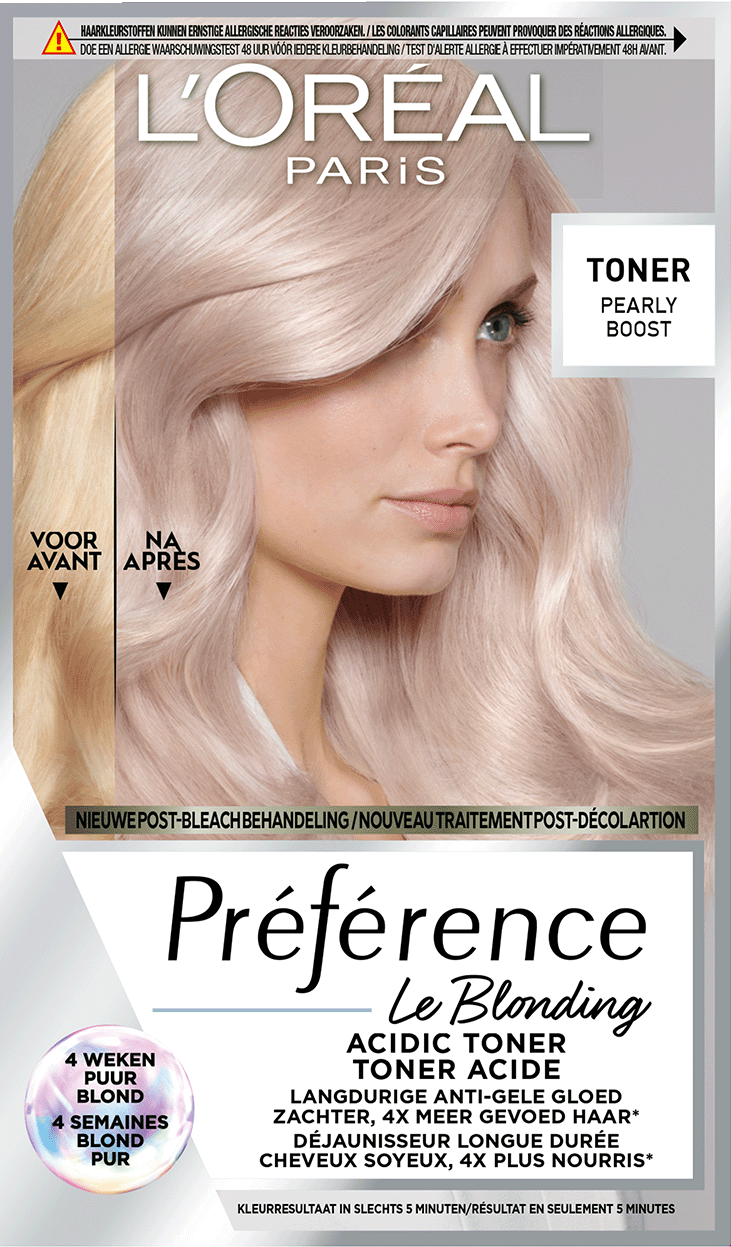 Loreal Paris Loreal Preference Le Blonding Acidic Toner Pearly Boost