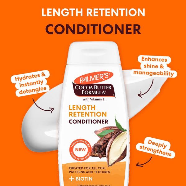 Palmers Length Retention Conditioner Plus Biotin 400ml - Afro Hair Boutique