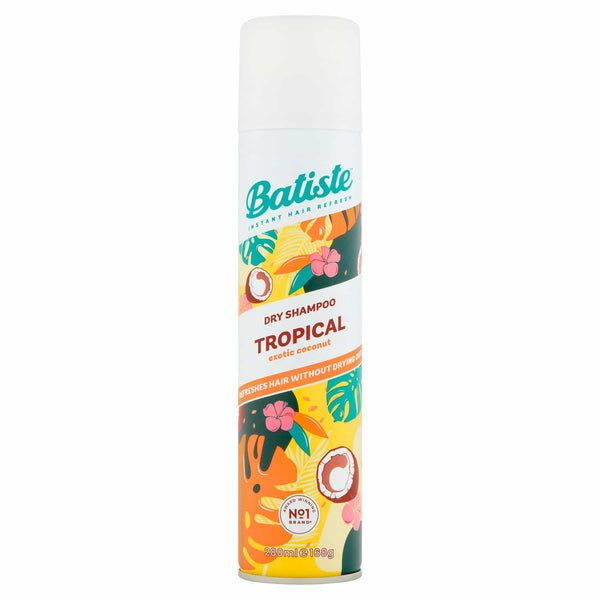 Batiste Dry Shampoo Spray Tropical Exotic Coconut 280ml / 200ml - Afro Hair Boutique