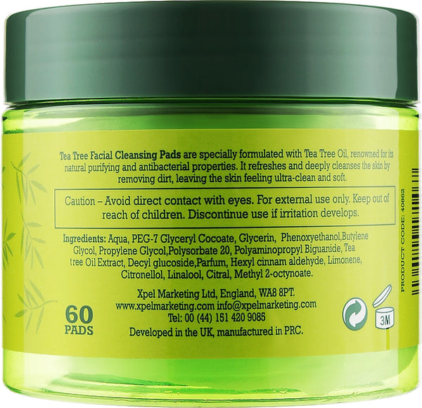 Xpel Marketing XBC Xpel Beauty Care Tea Tree Cleansing Pads - Afro Hair Boutique