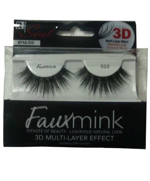 Bee Sales Response Soul Faux Mink 3D Effect Eyelash 010