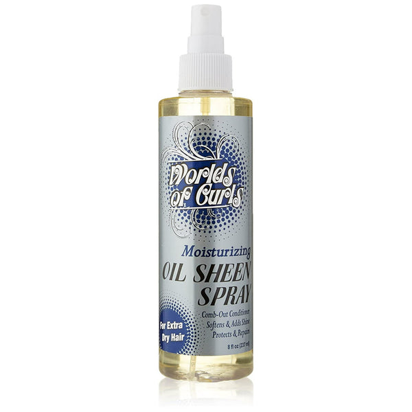 Worlds Of Curls Moisturizing Oil Sheen Spray 237ml