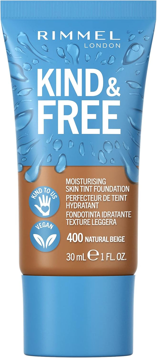 Rimmel Kind And Free Moisturising Skin Tint Foundation 30ml - Afro Hair Boutique