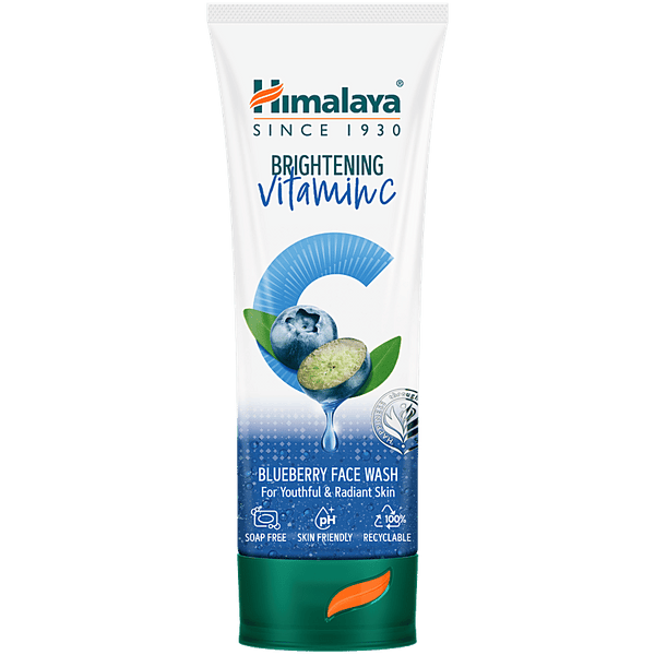 Himalaya Brightening Vitamin C Blueberry Face Wash 100ml