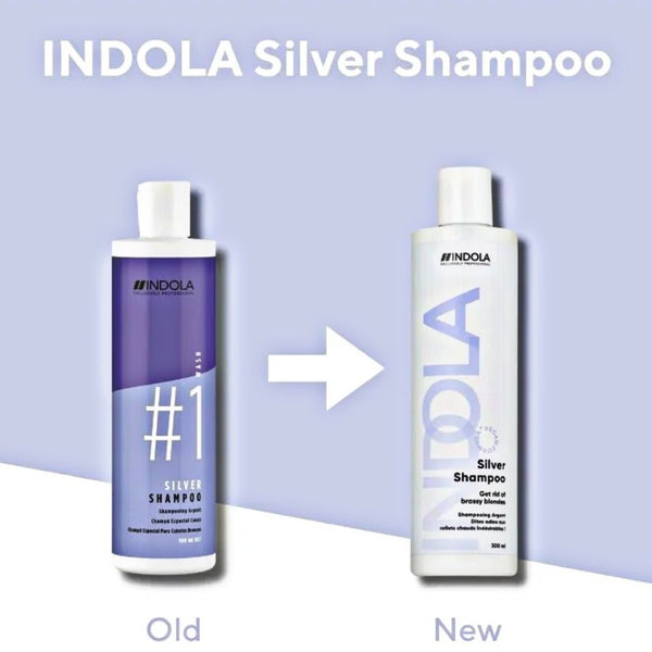 Indola Exclusively Professional Indola Vegan Silver Shampoo 300ml / 1000ml - Afro Hair Boutique
