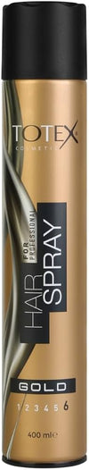 Totex Cosmetic Totex Gold 6 Professional Hair Spray 400ml