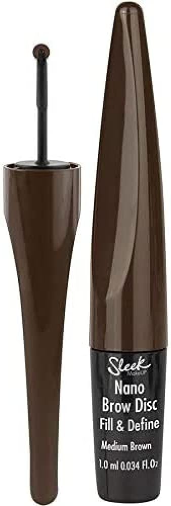 Sleek Make Up Nano Brow Disc Fill And Define Medium Brown 1ml