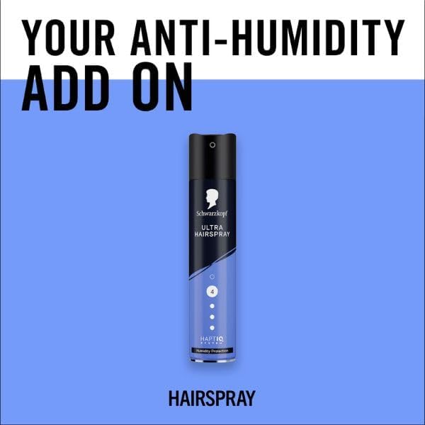 Schwarzkopf Haptiq System Ultra Hairspray 4 250ml - Afro Hair Boutique