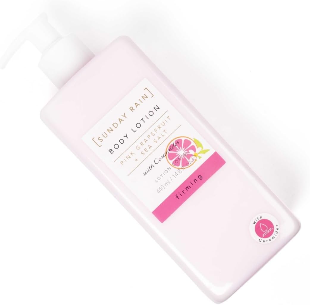 Sunday Rain Pink Grapefruit And Sea Salt Body Lotion 440ml