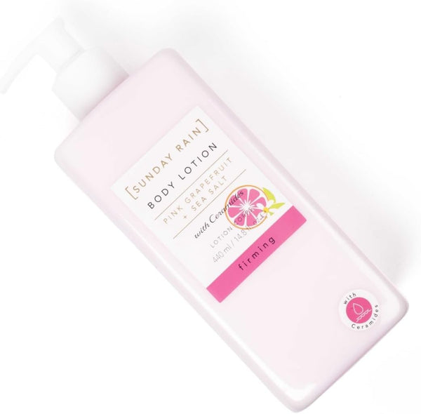 Sunday Rain Pink Grapefruit And Sea Salt Body Lotion 440ml - Afro Hair Boutique