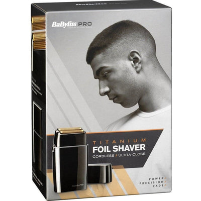 BaByliss Pro Titanium Cordless Foil Shaver