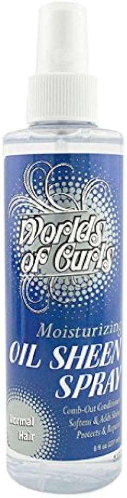 Worlds Of Curls Moisturizing Oil Sheen Spray 237ml
