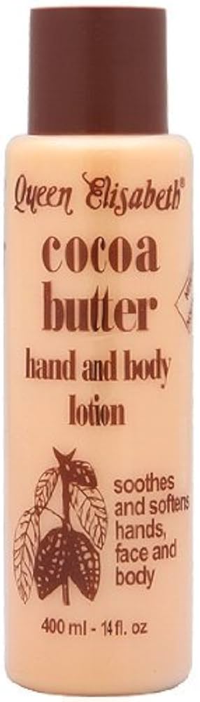 Queen Elisabeth Cocoa Butter Hand And Body Lotion 250ml / 400ml / 800ml - Afro Hair Boutique