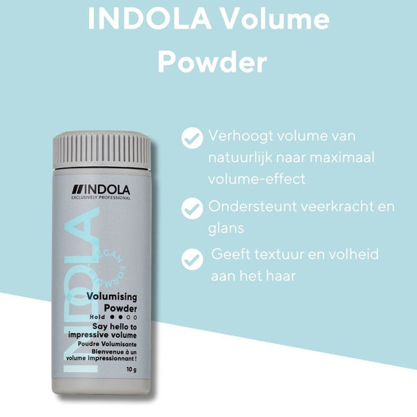 Indola Exclusively Professional Indola Vegan Volumising Powder 10g - Afro Hair Boutique