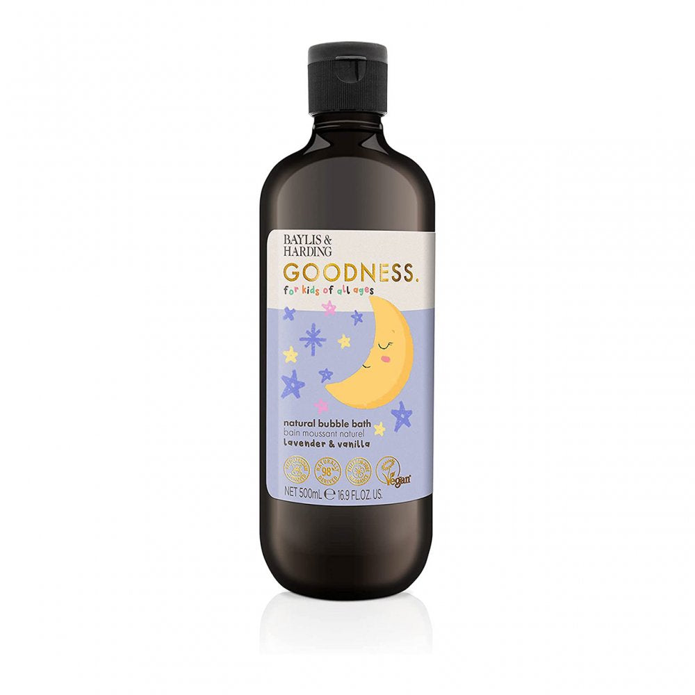 Baylis And Harding Goodness Kids Lavender And Vanilla Natural Bubble Bath 500ml