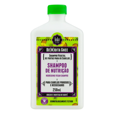 Lola Bemdita Ghee Abacaxi Manteiga De Karite Nourishing Vegan Shampoo 250ml
