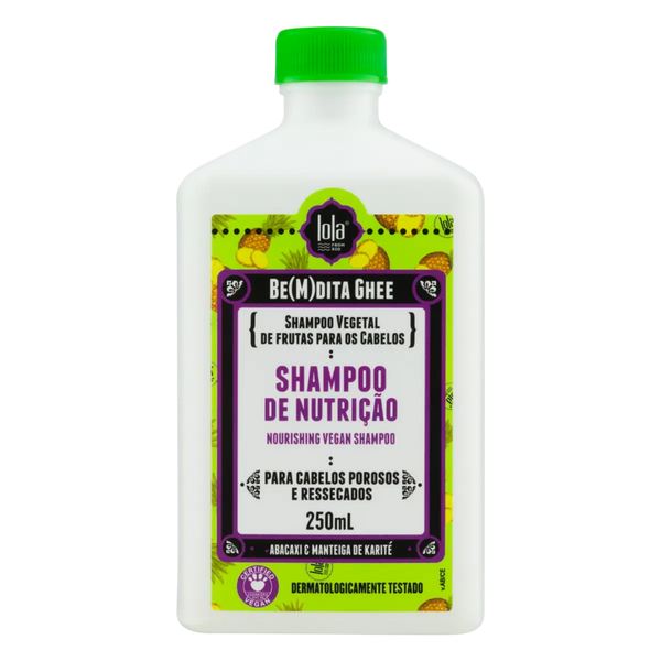 Lola Bemdita Ghee Abacaxi Manteiga De Karite Nourishing Vegan Shampoo 250ml
