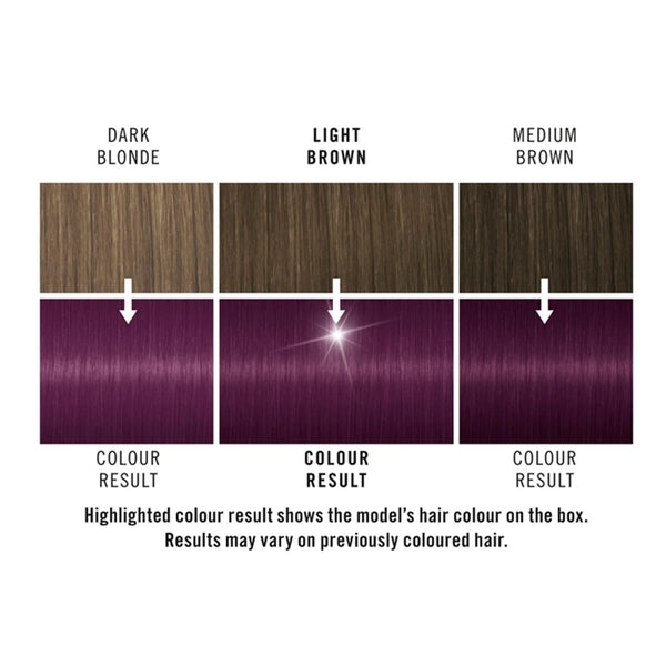 Schwarzkopf Live Intense Colour Permanent Hair Dye, U69 Amethyst Chrome