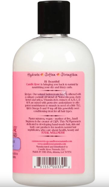 Camille Rose Naturals Moroccan Pear Conditioning Custard 355ml - Afro Hair Boutique