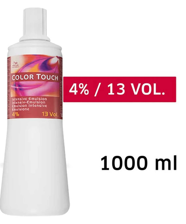 Wella Color Touch Intensive Emulsion 4% 13 Vol 1000ml - Afro Hair Boutique