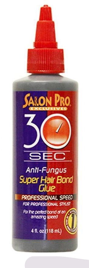 Salon Pro 30 Sec Anti Fungus Super Hair Bond Glue 30ml / 60ml / 118ml - Afro Hair Boutique