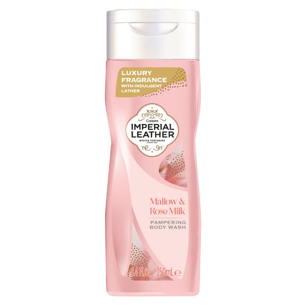 Imperial Leather Mallow And Rose Milk Pampering Body Wash 250ml / 500ml - Afro Hair Boutique
